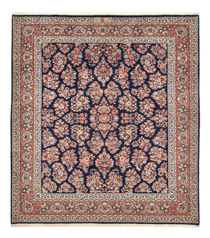 Tapis persan - Classique - 247 x 215 cm - bleu foncé