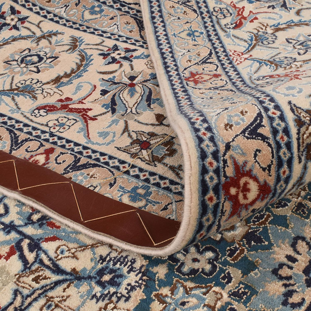 Tapis persan - Nain - Premium - 308 x 211 cm - sable