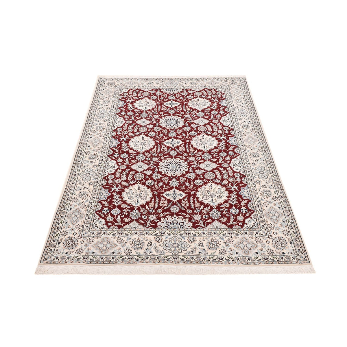 Tapis persan - Nain - Premium - 227 x 146 cm - rouge