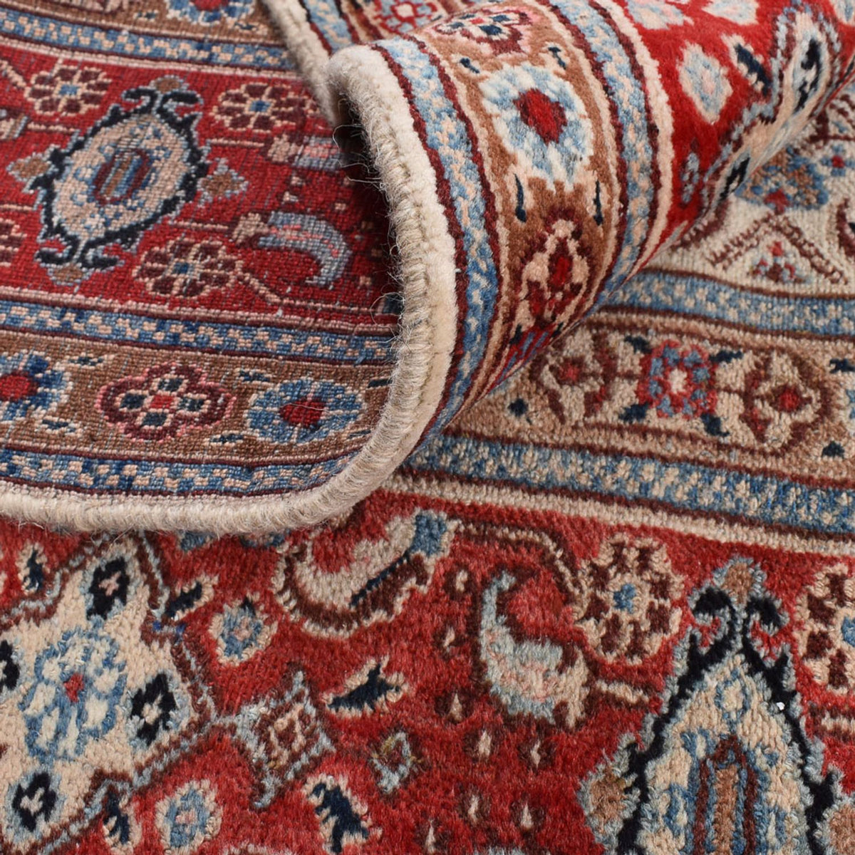 Tapis persan - Classique carré  - 202 x 186 cm - beige foncé