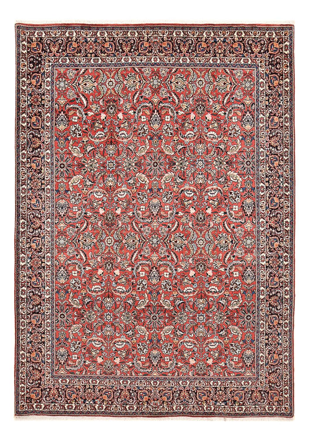 Tapis persan - Bidjar - 290 x 205 cm - rouge