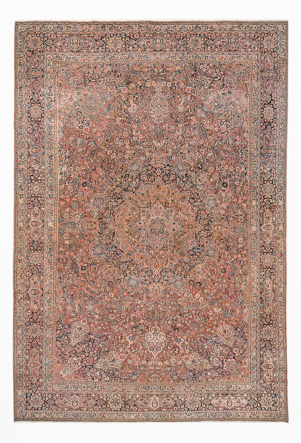 Tapis persan - Classique - 539 x 364 cm - rouille