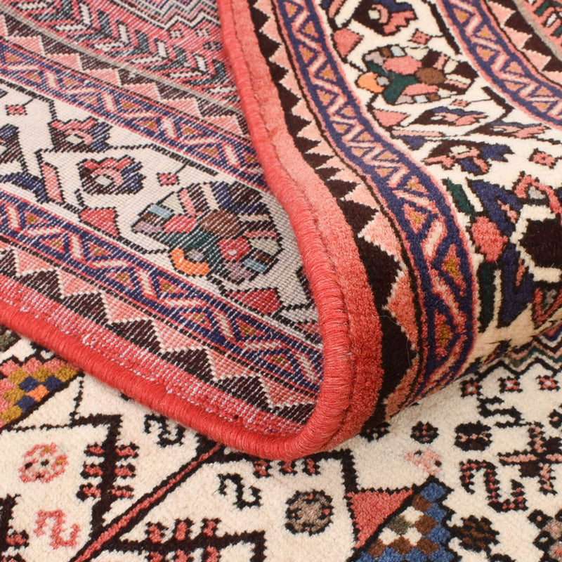 Tapis Gabbeh - Persan Kashkuli - 254 x 170 cm - rouge