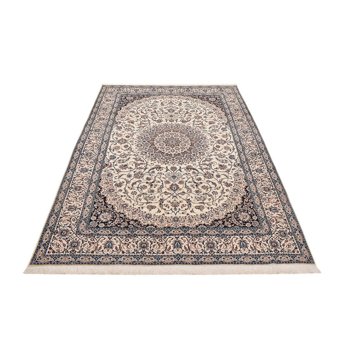Tapis persan - Nain - Premium - 295 x 204 cm - crème