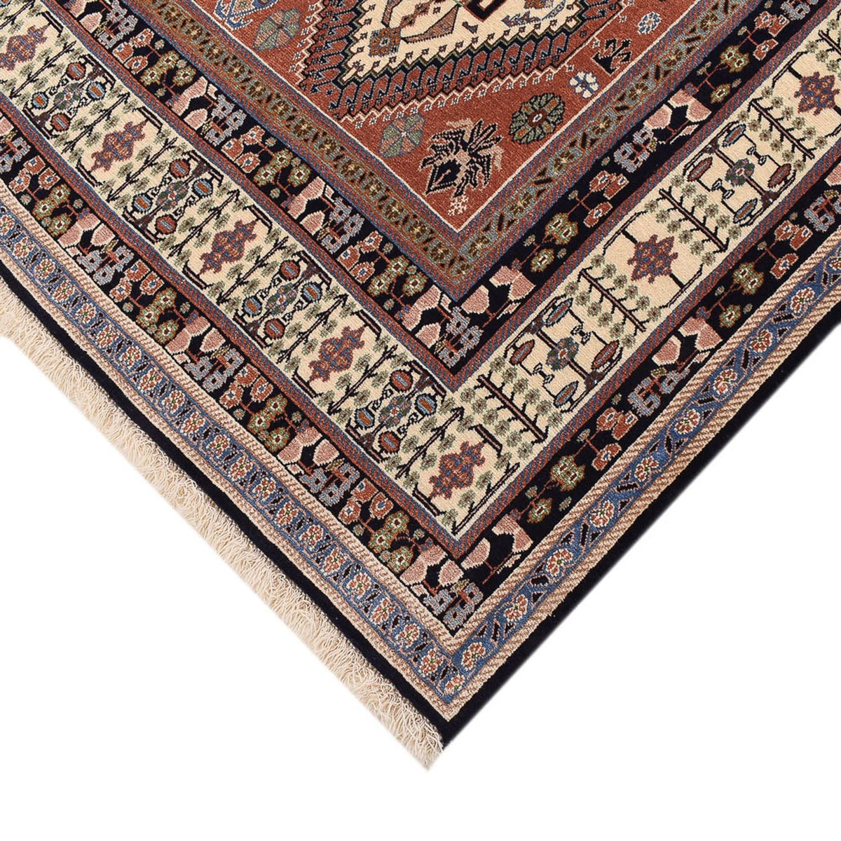 Tapis Gabbeh - Persan Kashkuli - 285 x 205 cm - rouge clair