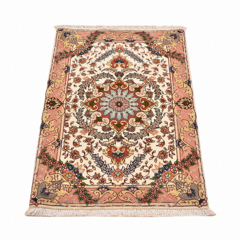 Tapis persan - Tabriz - Royal - 90 x 60 cm - multicolore
