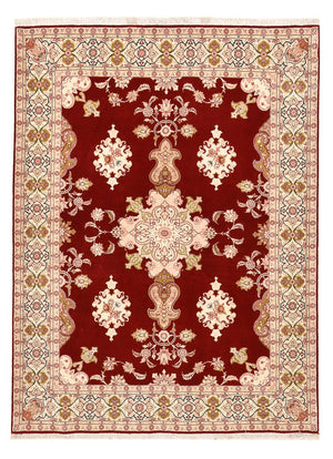 Tapis persan - Tabriz - Royal - 203 x 152 cm - rouge