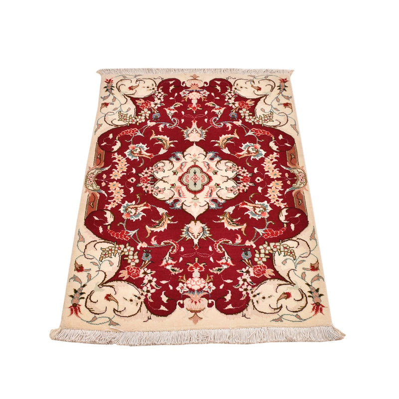 Tapis persan - Tabriz - Royal - 90 x 60 cm - rouge