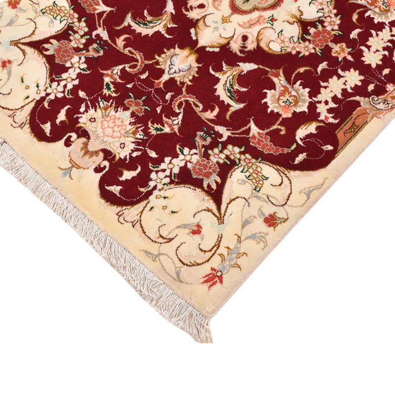 Tapis persan - Tabriz - Royal - 90 x 60 cm - rouge