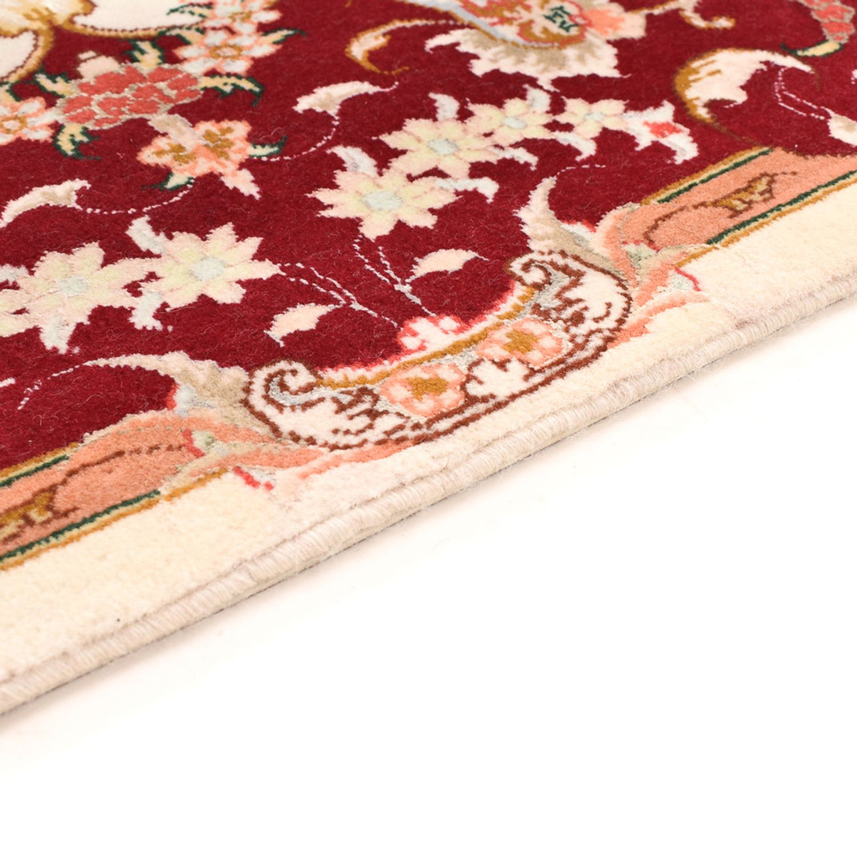 Tapis persan - Tabriz - Royal - 90 x 60 cm - rouge