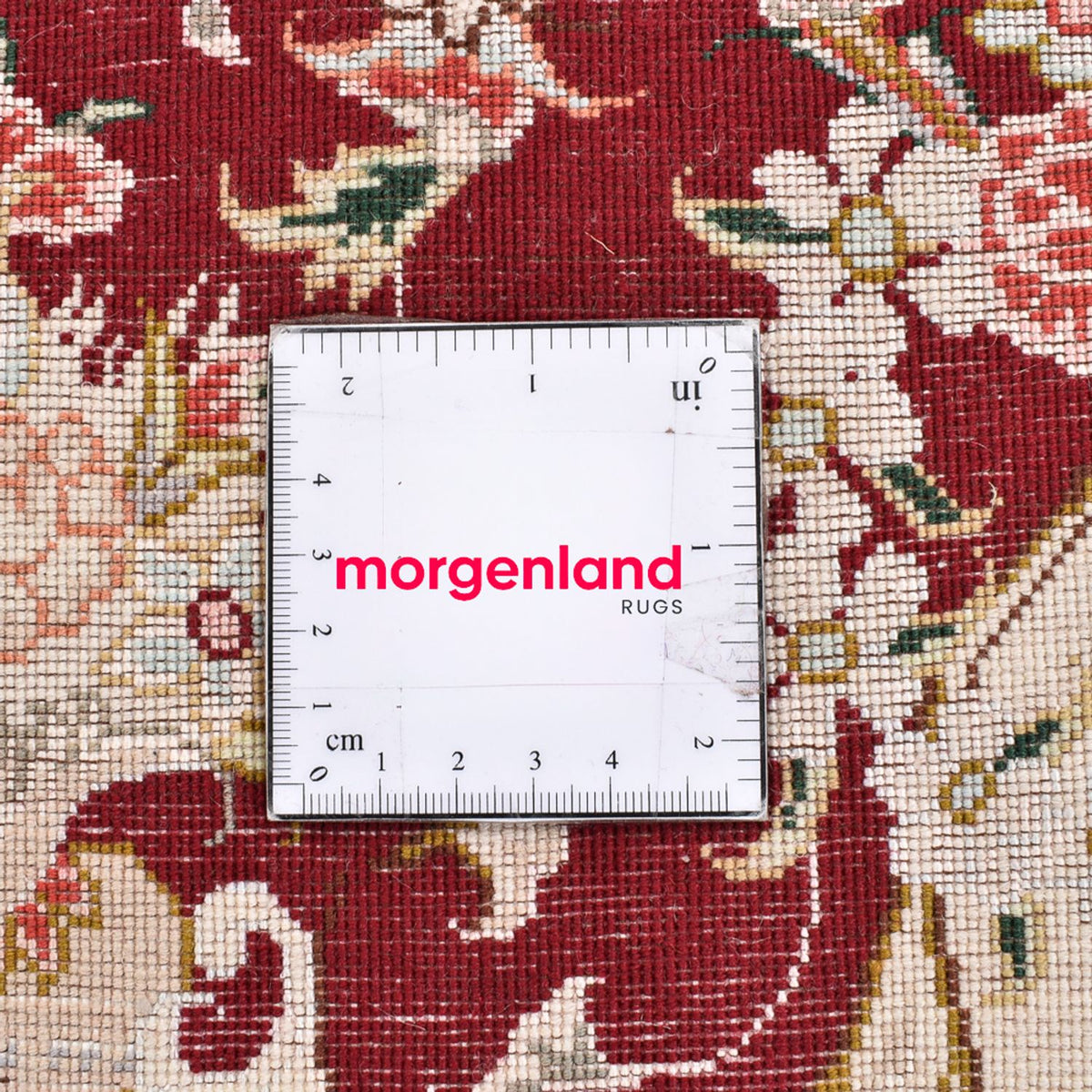 Tapis persan - Tabriz - Royal - 90 x 60 cm - rouge