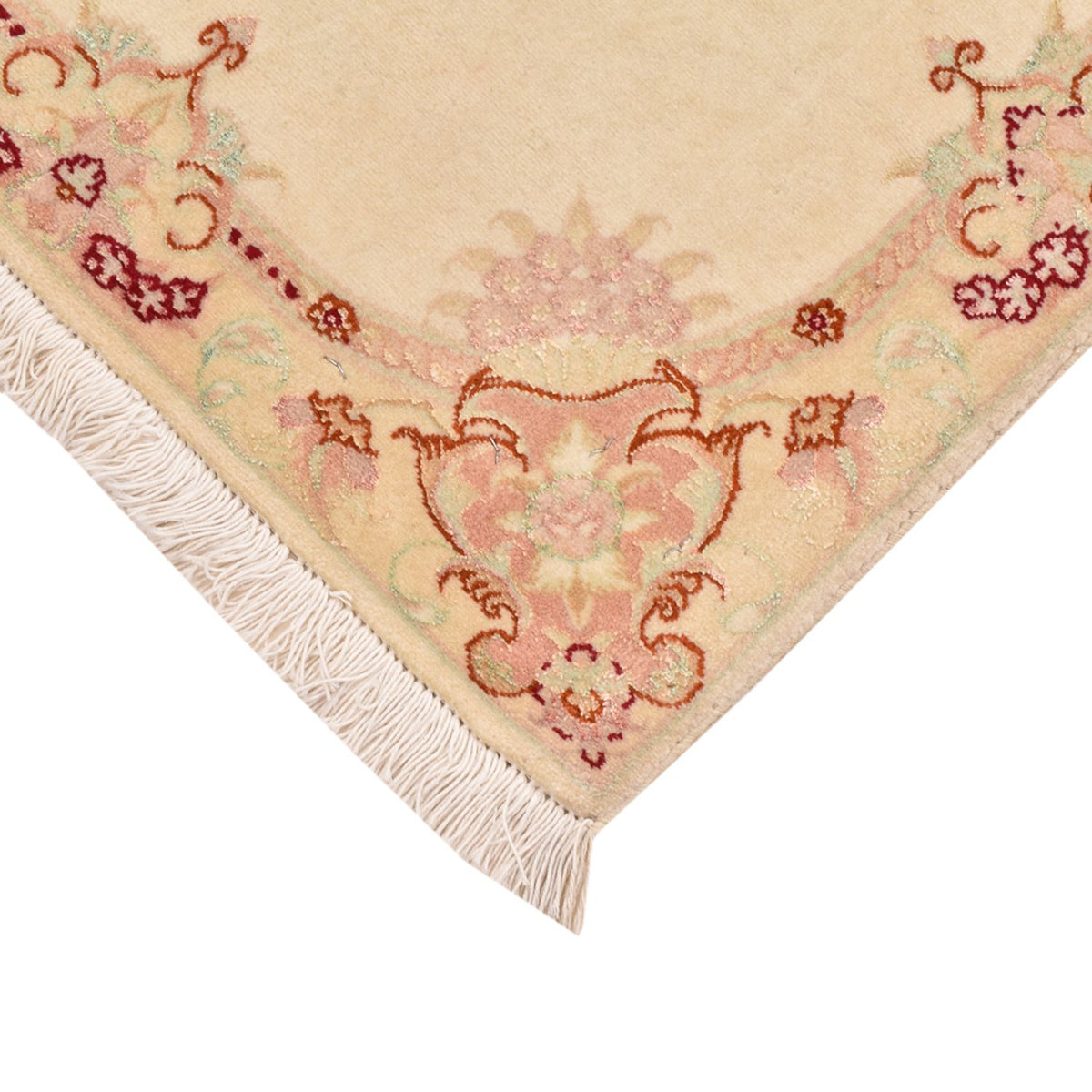 Tapis persan - Tabriz - Royal - 90 x 60 cm - beige clair