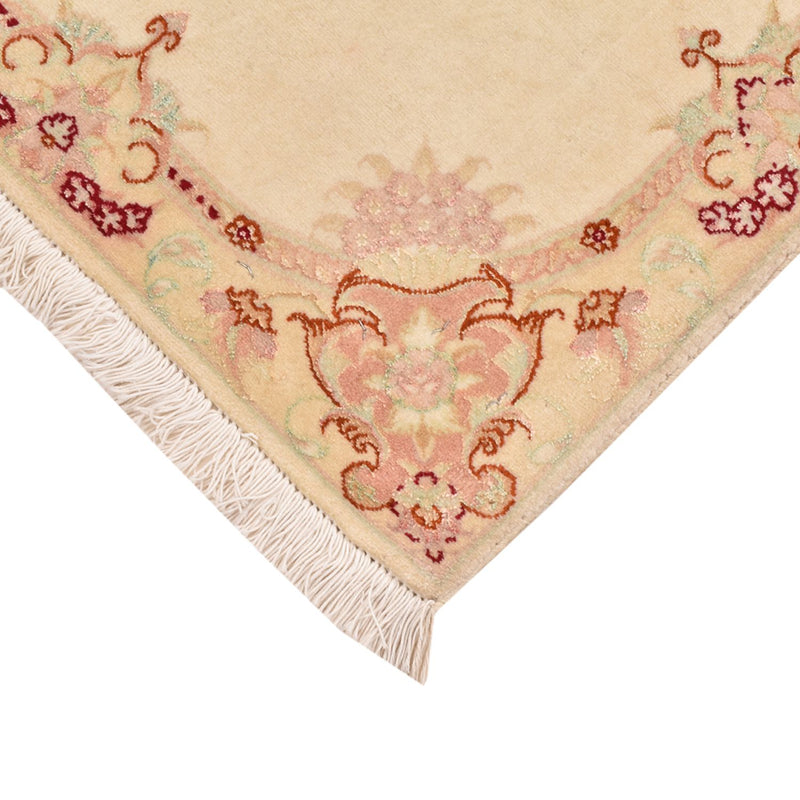 Tapis persan - Tabriz - Royal - 90 x 60 cm - beige clair