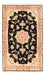 Tapis persan - Tabriz - Royal - 123 x 74 cm - bleu foncé