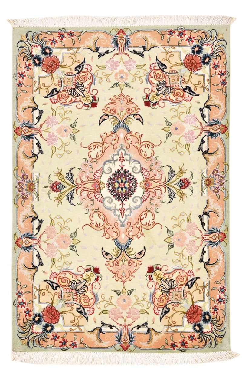 Tapis persan - Tabriz - Royal - 90 x 60 cm - multicolore