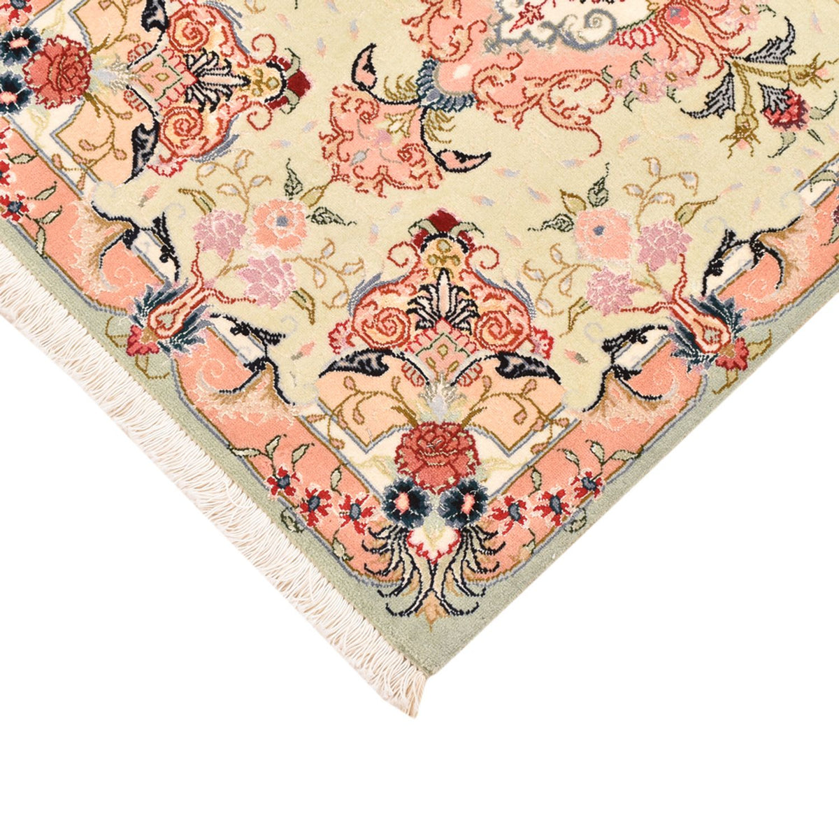 Tapis persan - Tabriz - Royal - 90 x 60 cm - multicolore