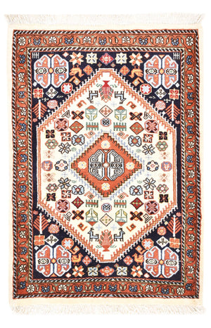 Tapis Gabbeh - Persan Kashkuli - 95 x 64 cm - multicolore