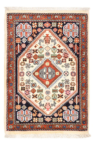 Tapis Gabbeh - Persan Kashkuli - 90 x 60 cm - multicolore