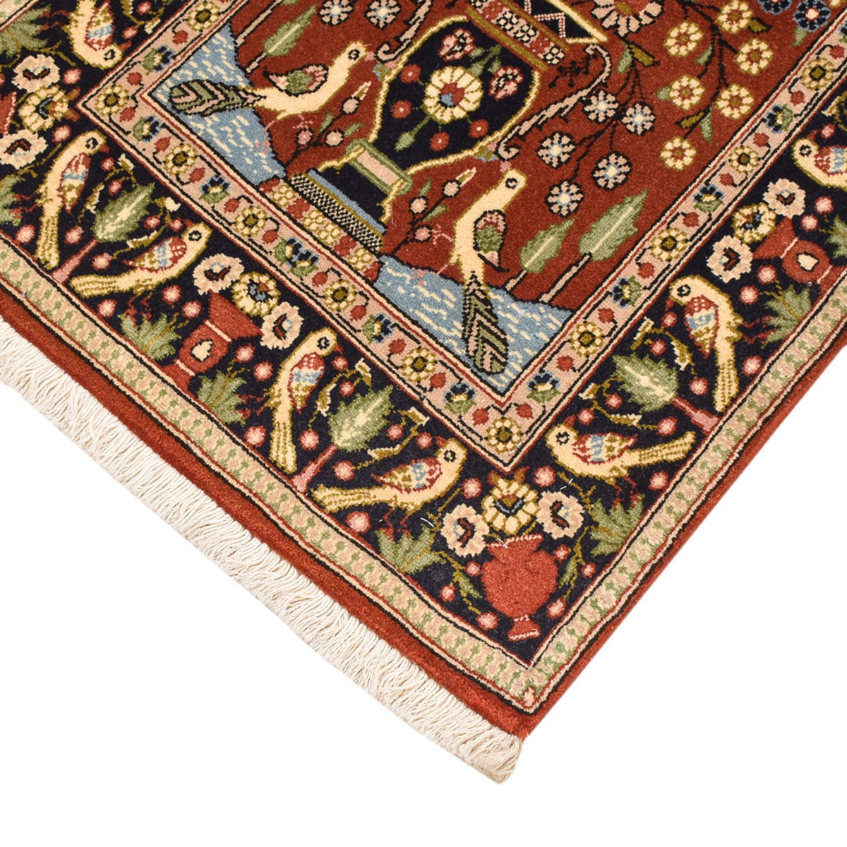Tapis persan - Ghom - 105 x 60 cm - multicolore