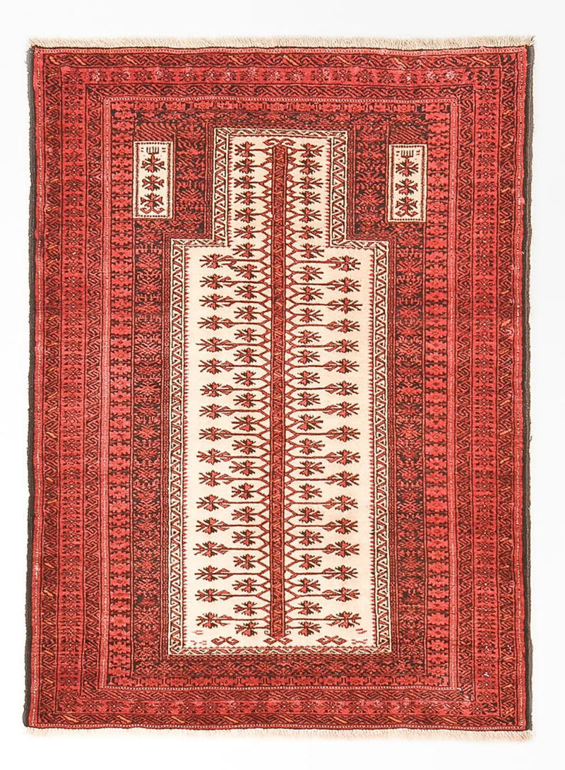 Tapis Belutsch - 143 x 102 cm - rouge
