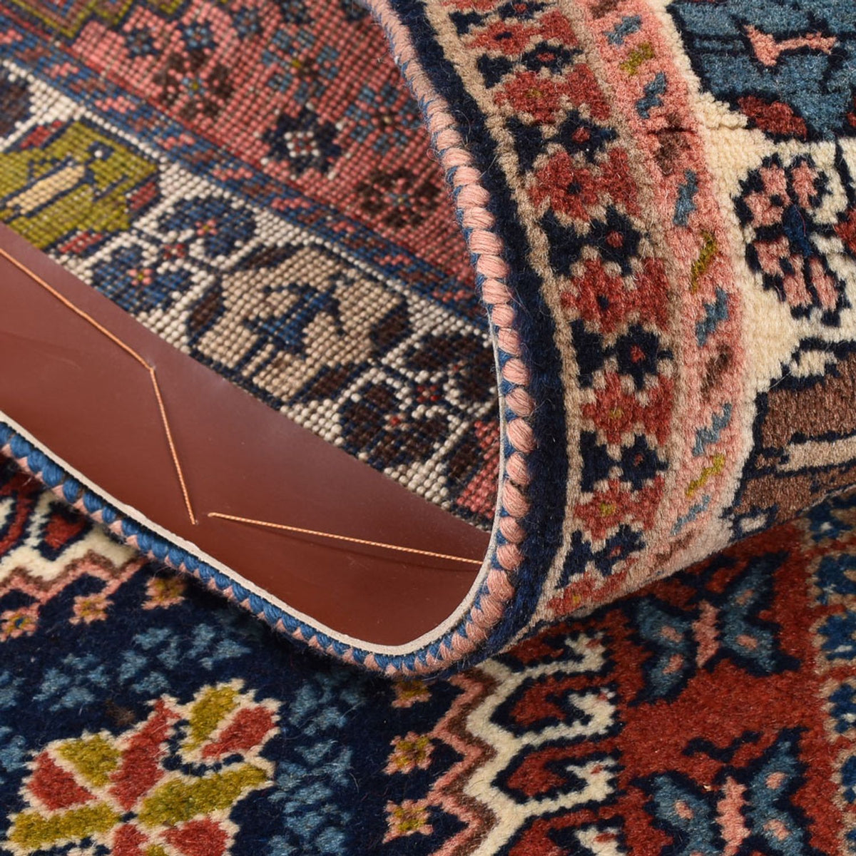 Tapis persan - Nomadic - 127 x 85 cm - multicolore