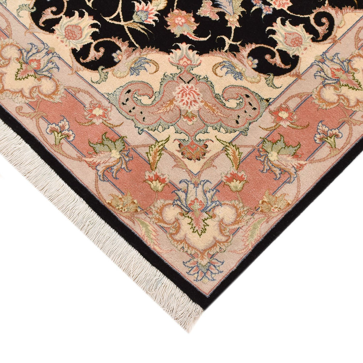 Tapis persan - Tabriz - Premium - 145 x 100 cm - bleu foncé