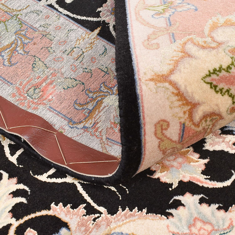 Tapis persan - Tabriz - Premium - 145 x 100 cm - bleu foncé