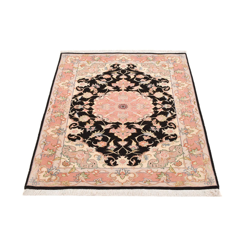 Tapis persan - Tabriz - Premium - 145 x 100 cm - bleu foncé