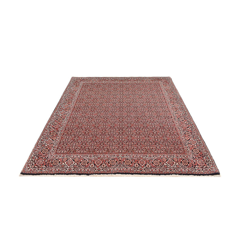 Tapis persan - Bidjar - 255 x 207 cm - rouge foncé