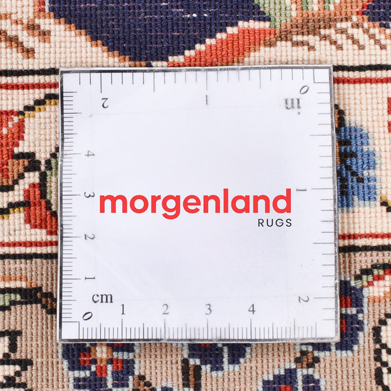 Tapis persan - Ghom - Royal - 200 x 130 cm - bleu foncé