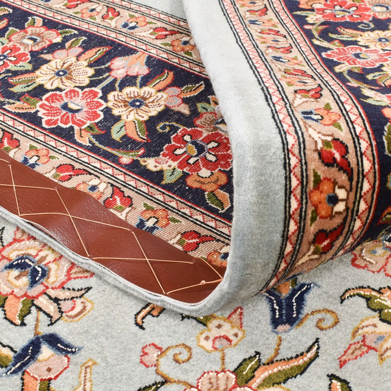Tapis persan - Ghom - Royal - 215 x 138 cm - beige clair