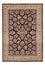 Tapis persan - Classique - 244 x 174 cm - bleu foncé