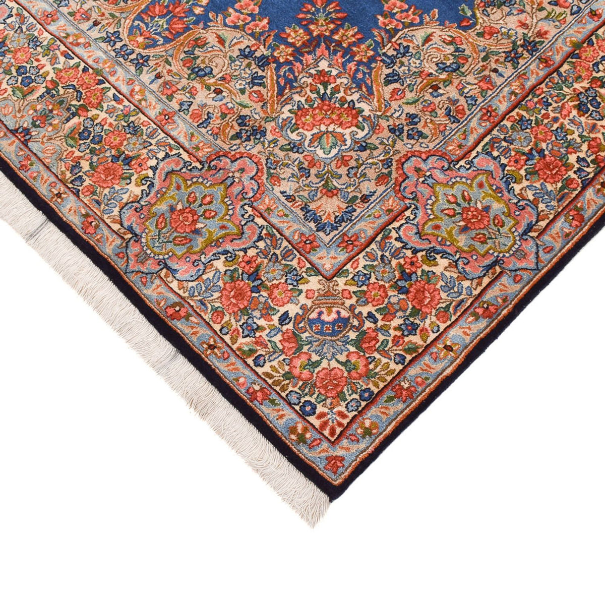Tapis persan - Royal - 242 x 151 cm - bleu