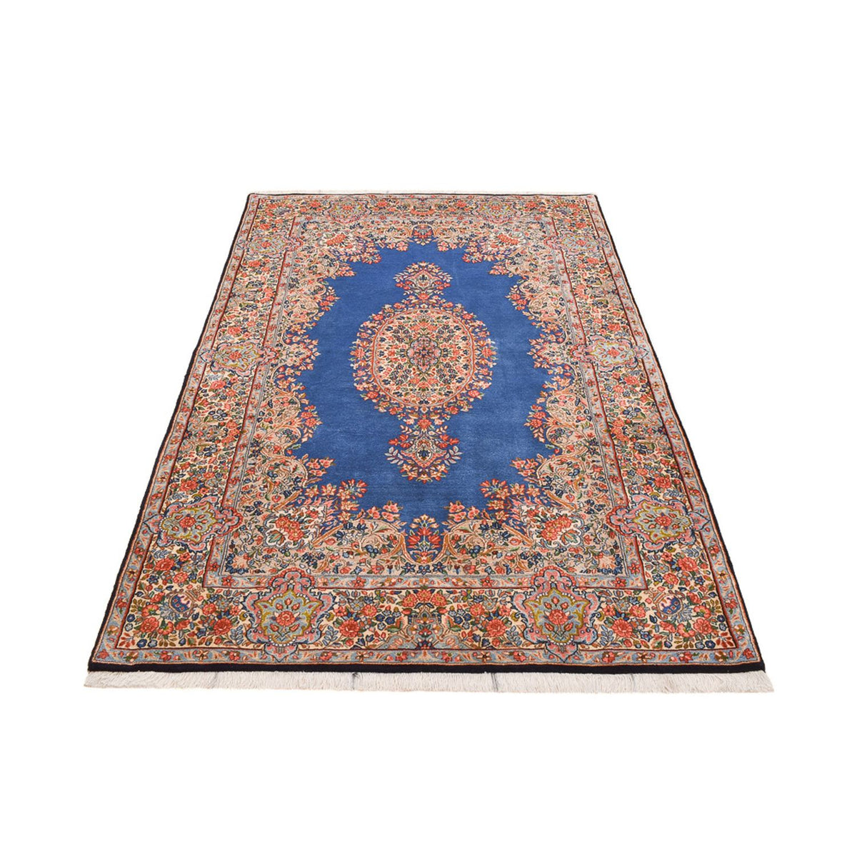 Tapis persan - Royal - 242 x 151 cm - bleu