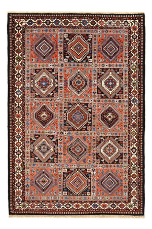 Tapis persan - Nomadic - 243 x 160 cm - rouge clair