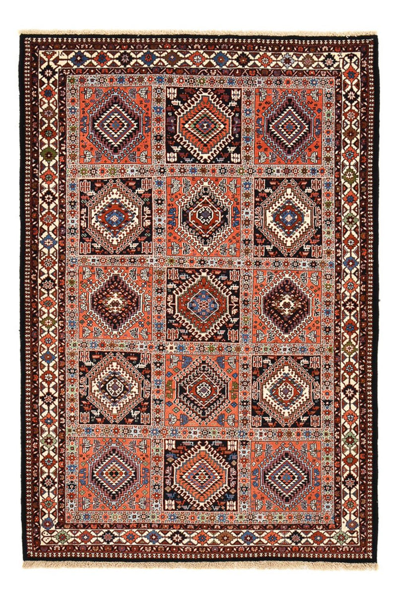 Tapis persan - Nomadic - 243 x 160 cm - rouge clair