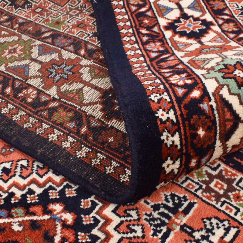 Tapis persan - Nomadic - 243 x 160 cm - rouge clair