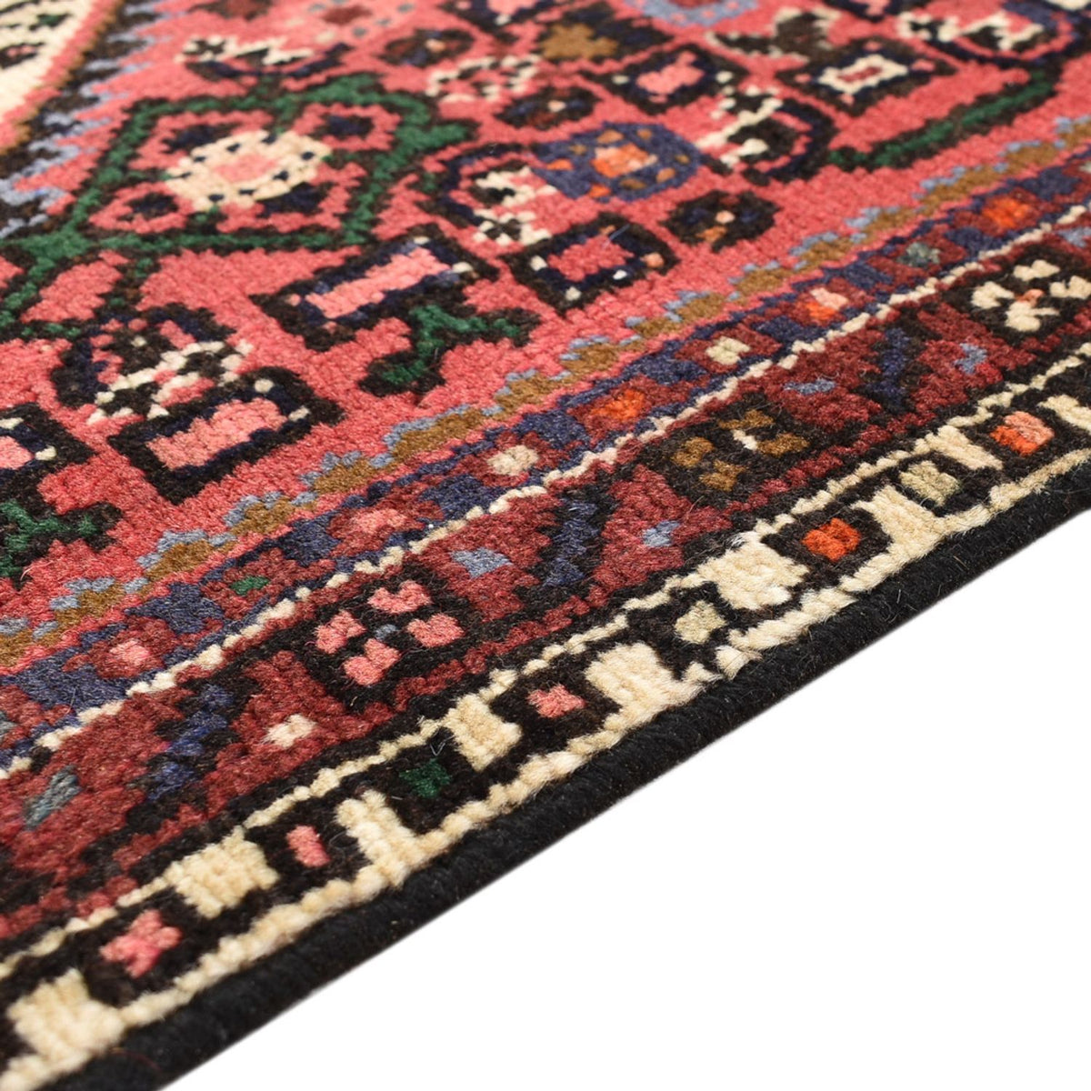 Tapis de couloir Tapis persan - Nomadic - 197 x 66 cm - terracotta
