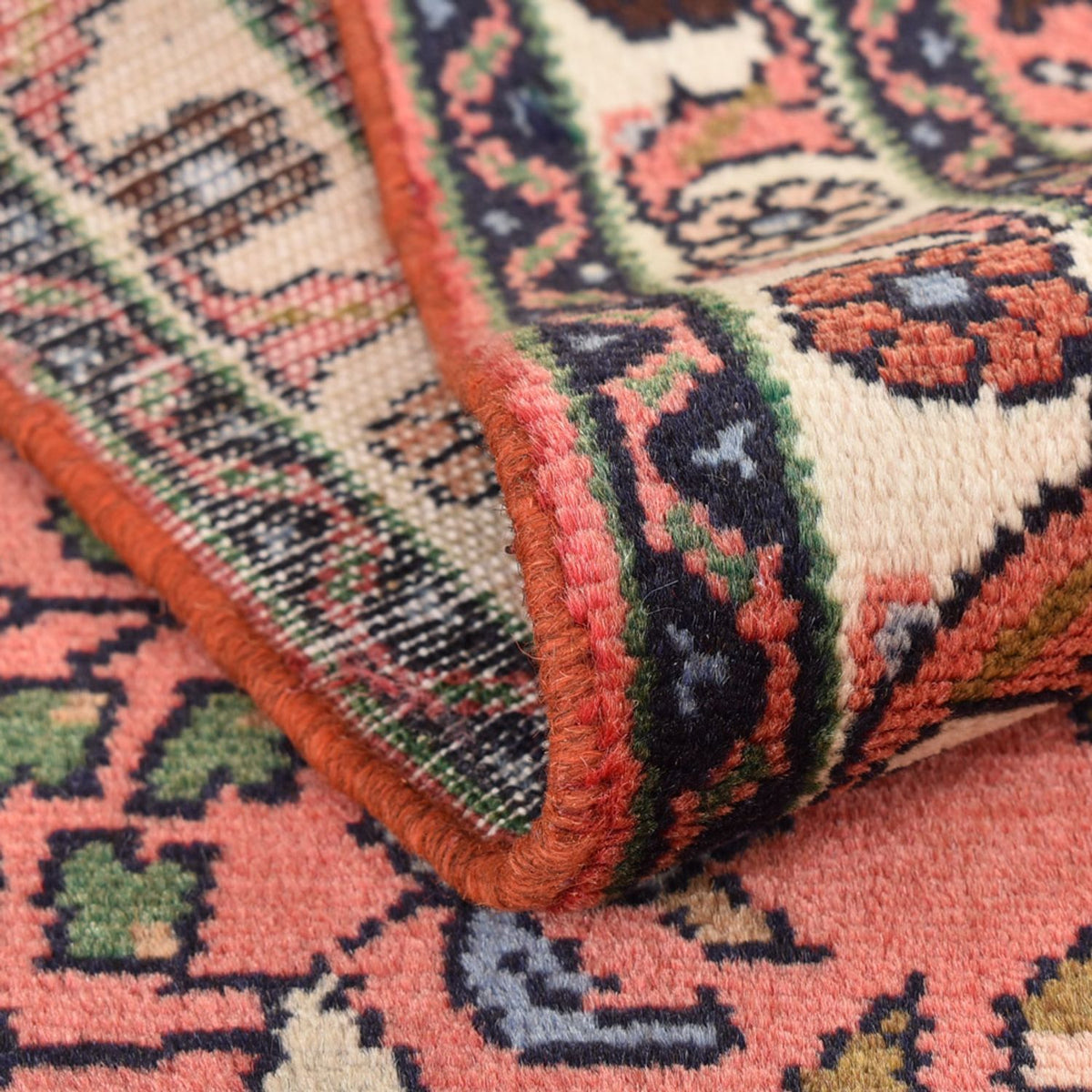 Tapis de couloir Tapis persan - Nomadic - 203 x 68 cm - rouge clair