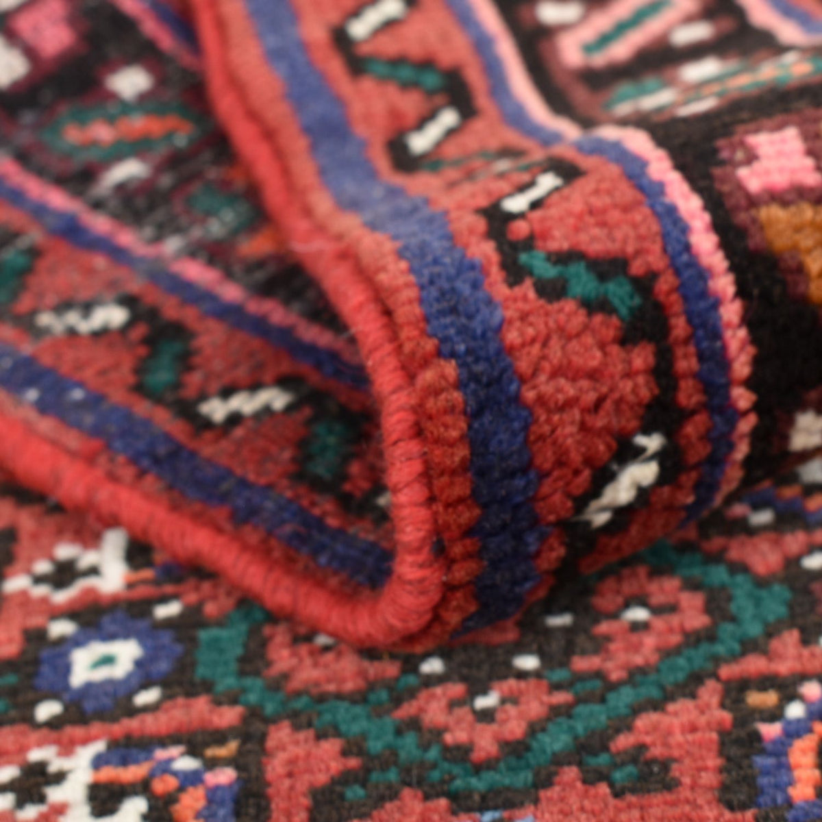Tapis de couloir Tapis persan - Nomadic - 198 x 78 cm - terracotta
