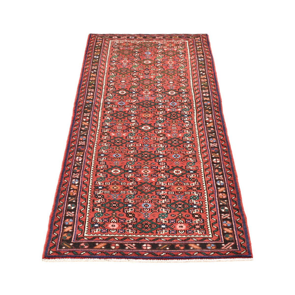 Tapis de couloir Tapis persan - Nomadic - 198 x 78 cm - terracotta