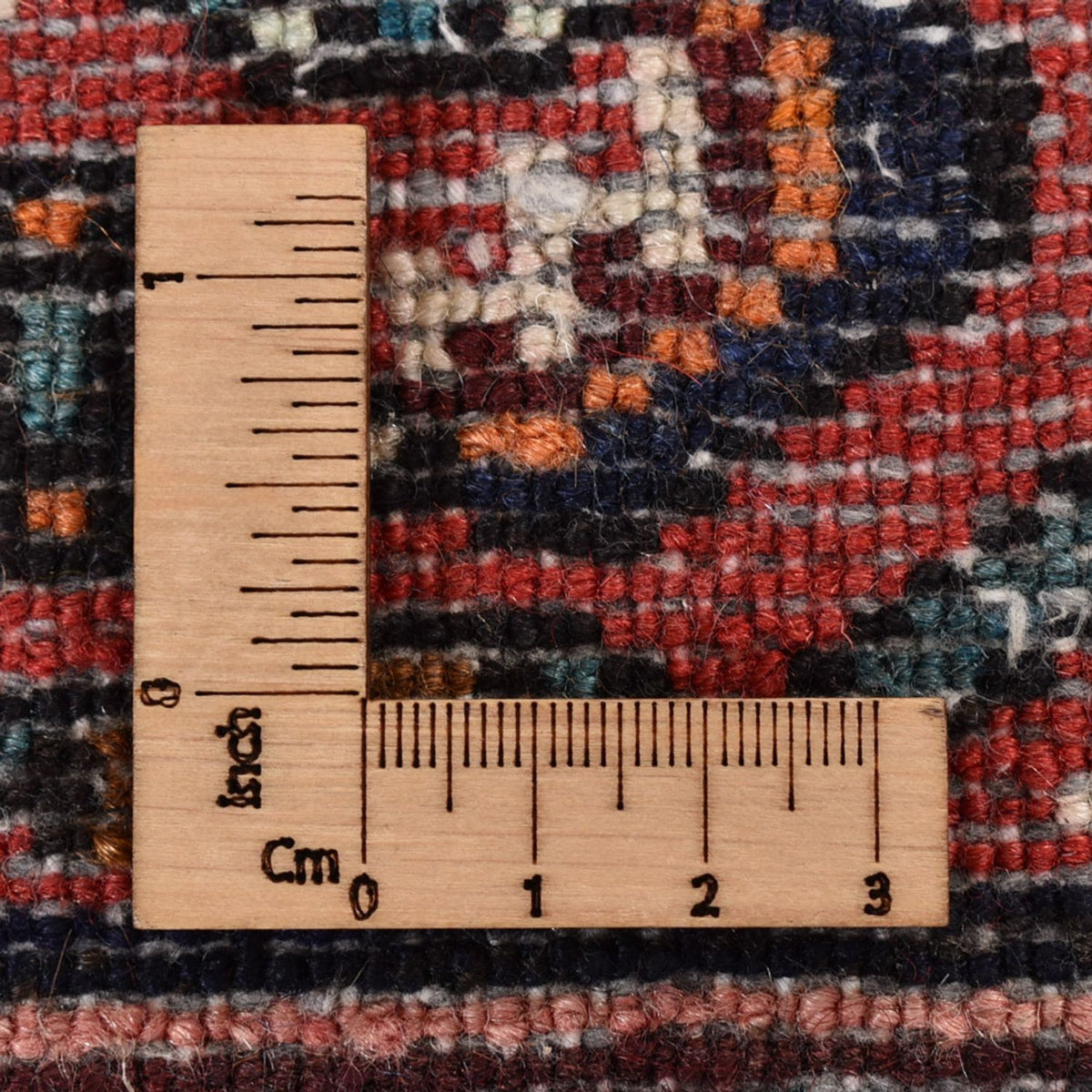 Tapis de couloir Tapis persan - Nomadic - 189 x 82 cm - rouge foncé