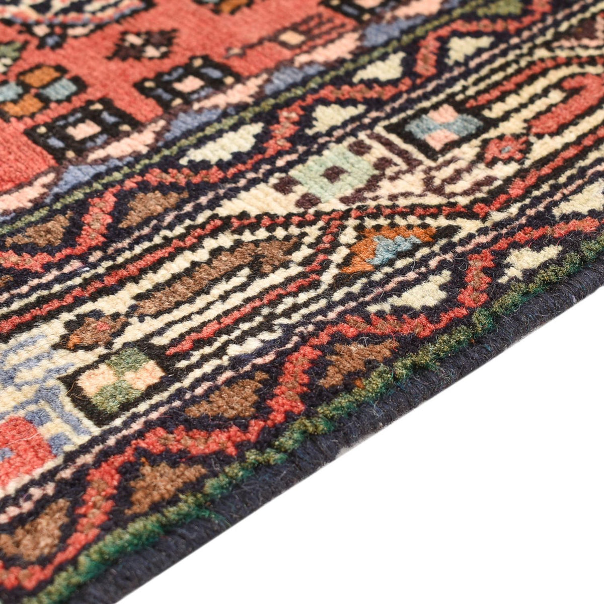 Tapis de couloir Tapis persan - Nomadic - 182 x 79 cm - rouge clair