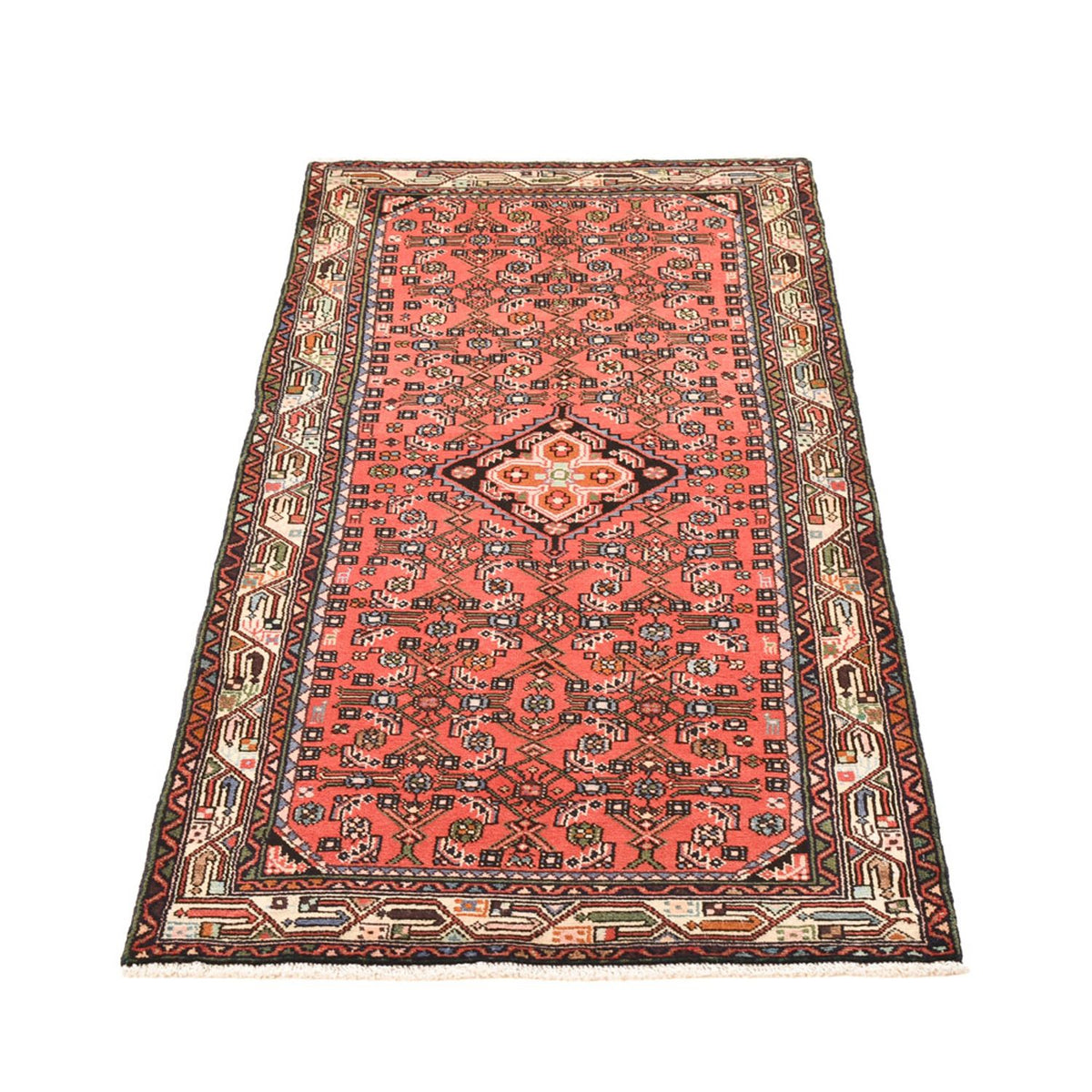 Tapis de couloir Tapis persan - Nomadic - 182 x 79 cm - rouge clair