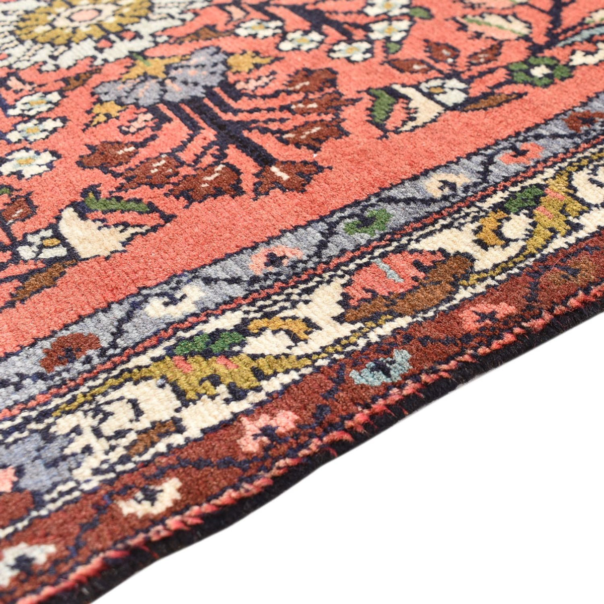 Tapis de couloir Tapis persan - Nomadic - 207 x 73 cm - rouge clair