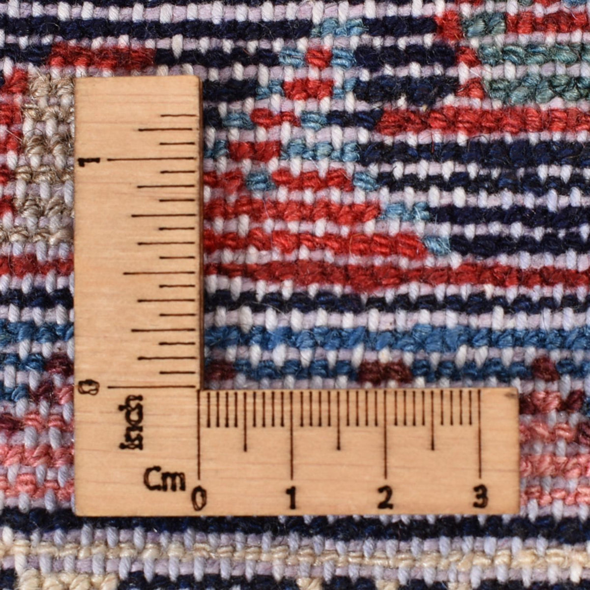 Tapis de couloir Tapis persan - Nomadic - 200 x 98 cm - rouge foncé