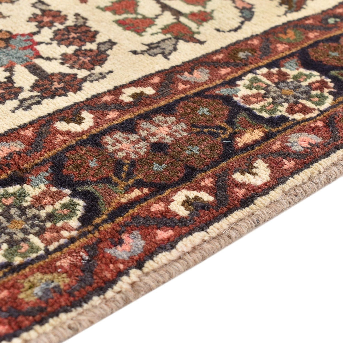 Tapis de couloir Tapis persan - Nomadic - 212 x 80 cm - beige