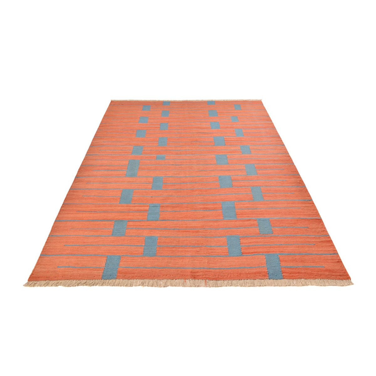 Tapis Kelim - Tendance - 293 x 192 cm - multicolore