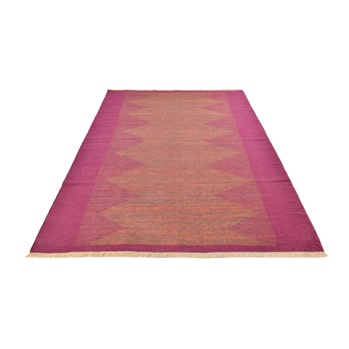 Tapis Kelim - Tendance - 296 x 195 cm - multicolore