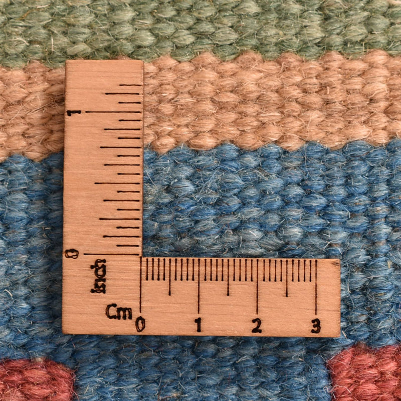 Tapis de couloir Tapis Kelim - Oriental - 204 x 84 cm - multicolore